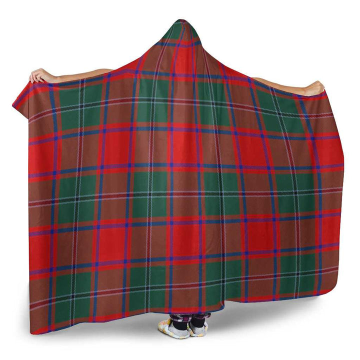 Scottish MacPhail Clan Tartan Hooded Blanket Tartan Plaid 2