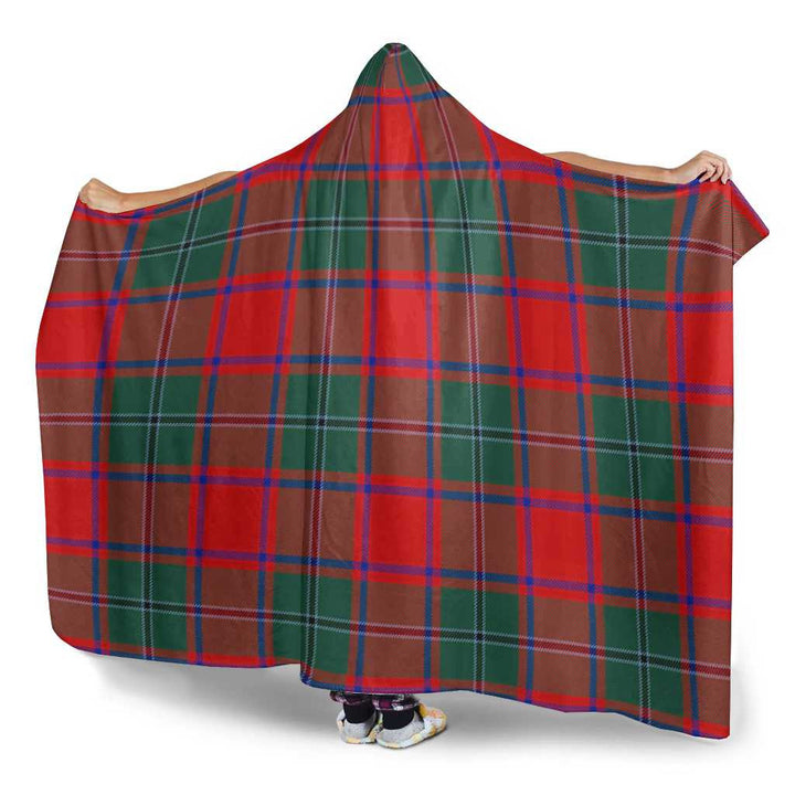 Scottish MacPhail Clan Tartan Hooded Blanket Tartan Plaid 3