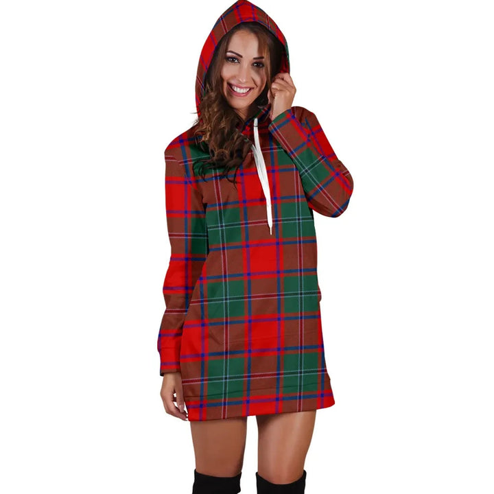 Scottish MacPhail Clan Tartan Hoodie Dress