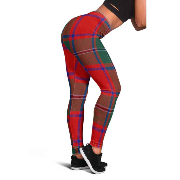 Scottish MacPhail Clan Tartan Women Leggings Tartan Plaid 1