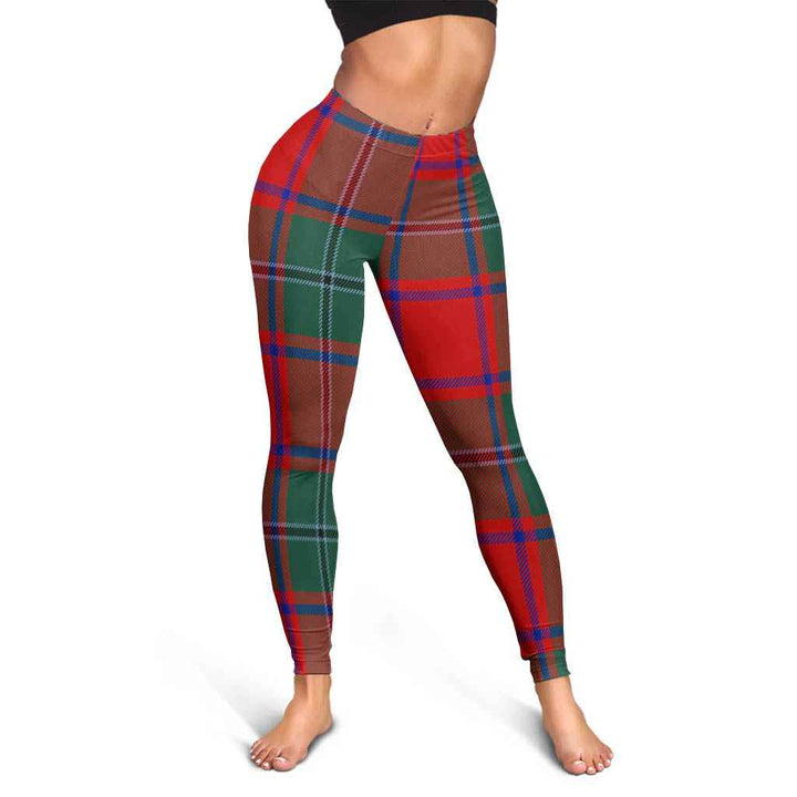Scottish MacPhail Clan Tartan Women Leggings Tartan Plaid 3