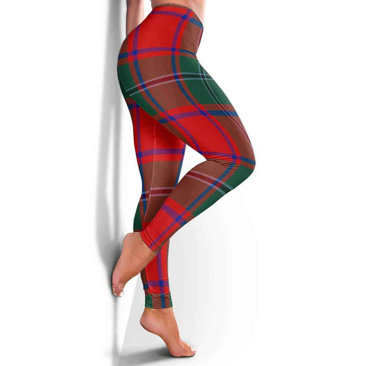 Scottish MacPhail Clan Tartan Women Leggings Tartan Plaid 4