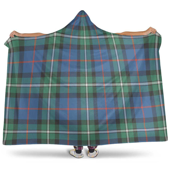 Scottish MacPhail Hunting Ancient Clan Tartan Hooded Blanket Tartan Plaid 1