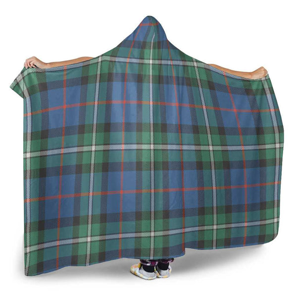 Scottish MacPhail Hunting Ancient Clan Tartan Hooded Blanket Tartan Plaid 2