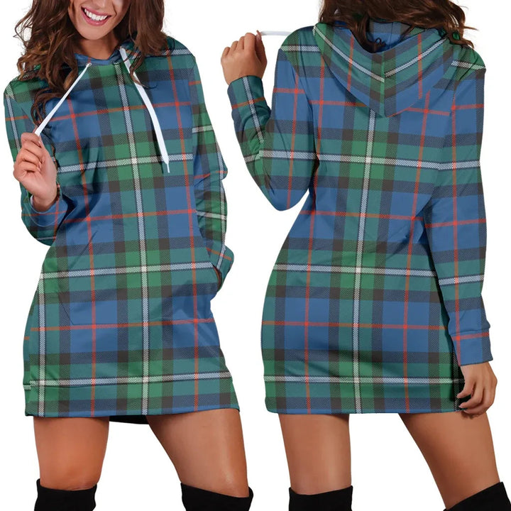 Scottish MacPhail Hunting Ancient Clan Tartan Hoodie Dress