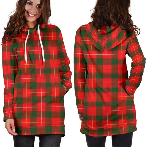 Scottish MacPhee Modern Clan Tartan Hoodie Dress