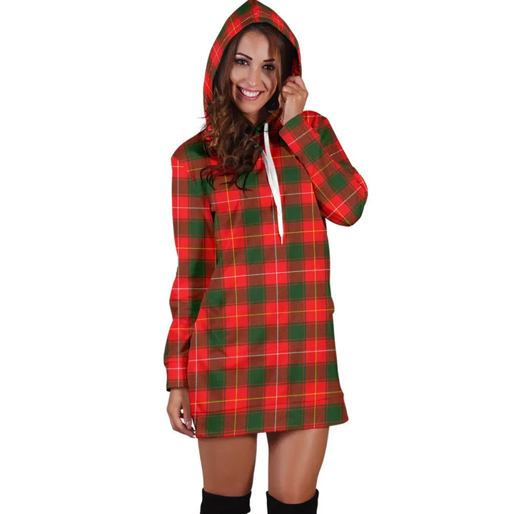Scottish MacPhee Modern Clan Tartan Hoodie Dress