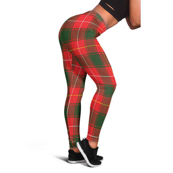 Scottish MacPhee Modern Clan Tartan Women Leggings Tartan Plaid 1