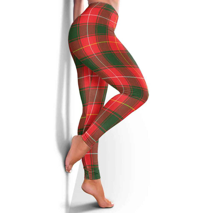 Scottish MacPhee Modern Clan Tartan Women Leggings Tartan Plaid 4