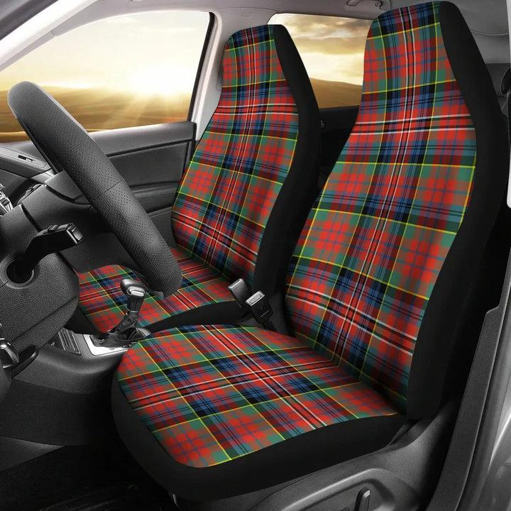 Scottish MacPherson Ancient Clan Tartan Car Seat Covers 2