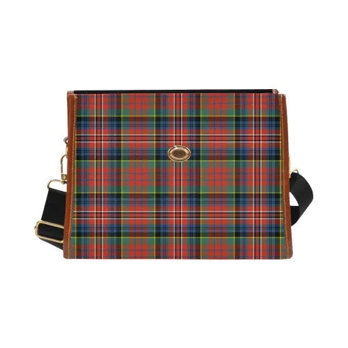 Scottish MacPherson Ancient Clan Tartan Waterproof Canvas Bag Tartan Plaid 2
