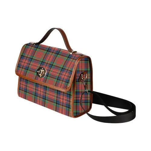 Scottish MacPherson Ancient Clan Tartan Waterproof Canvas Bag Tartan Plaid 4