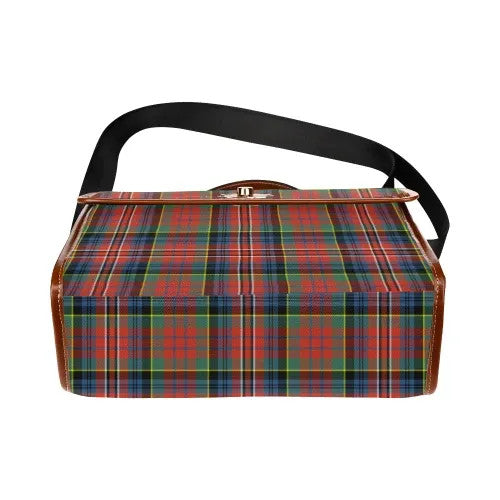 Scottish MacPherson Ancient Clan Tartan Waterproof Canvas Bag Tartan Plaid 5