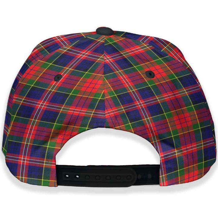 Scottish MacPherson Clan Crest Tartan Cap Tartan Plaid 2