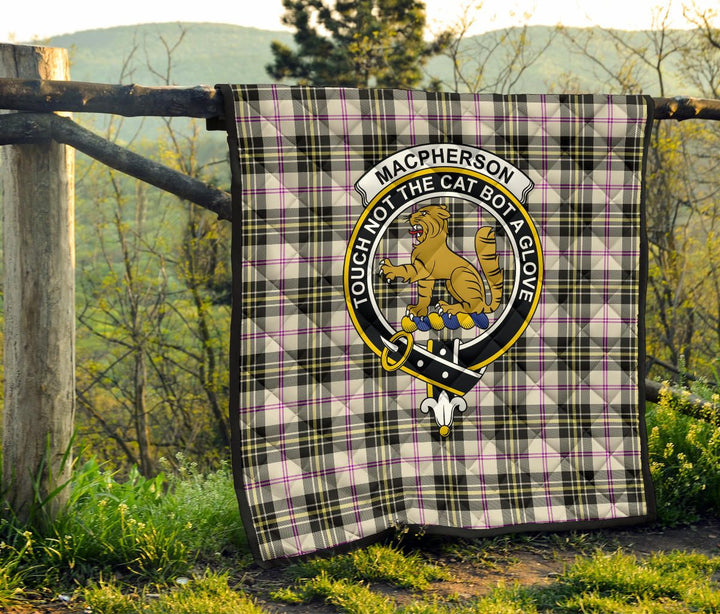 Scottish MacPherson Dress Ancient Clan Crest Tartan Quilt Tartan Plaid 6