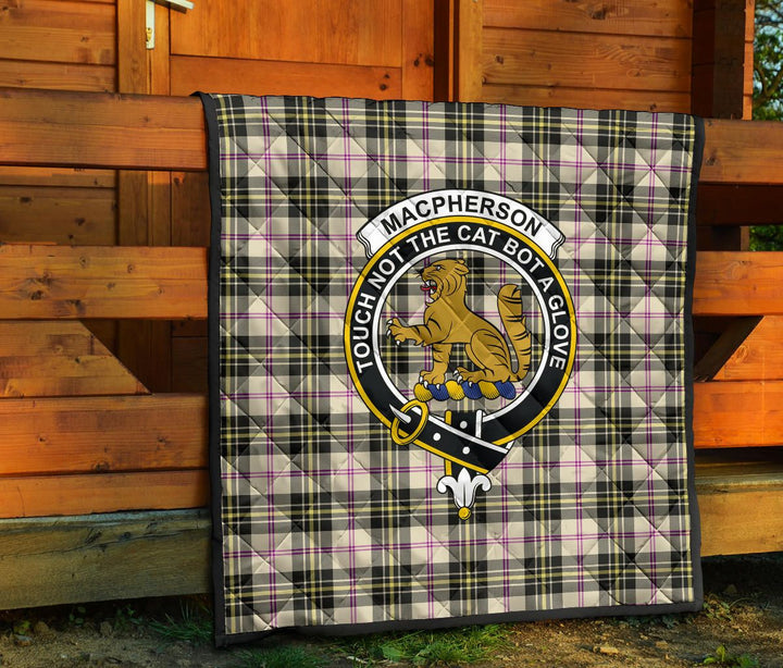 Scottish MacPherson Dress Ancient Clan Crest Tartan Quilt Tartan Plaid 7