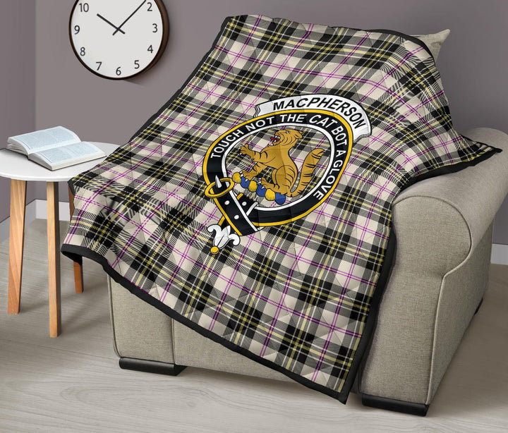 Scottish MacPherson Dress Ancient Clan Crest Tartan Quilt Tartan Plaid 9