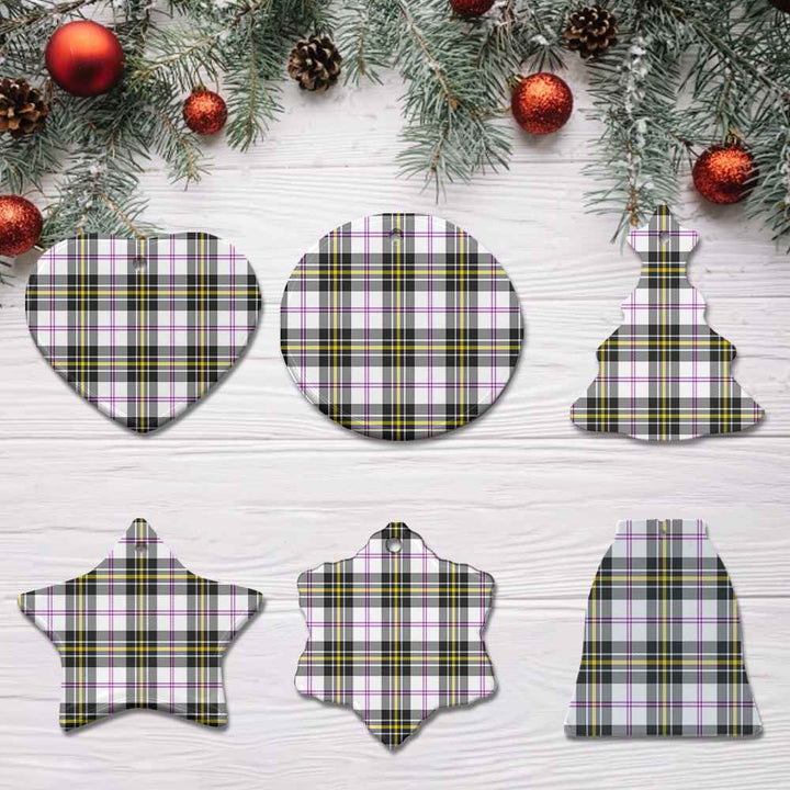 Scottish MacPherson Dress Modern Clan Tartan Ceramic Ornament All Tartan Plaid