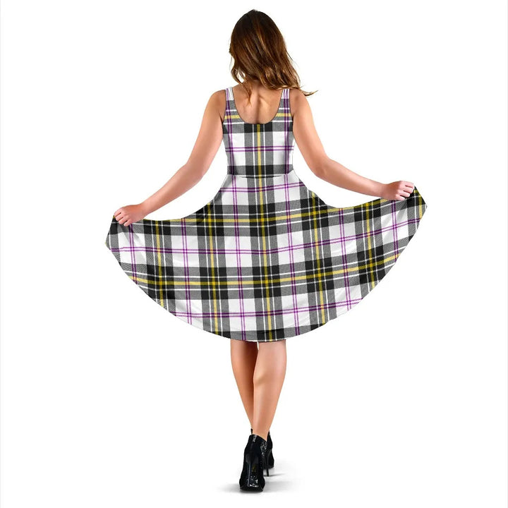 Scottish MacPherson Dress Modern Clan Tartan Women Midi Dress