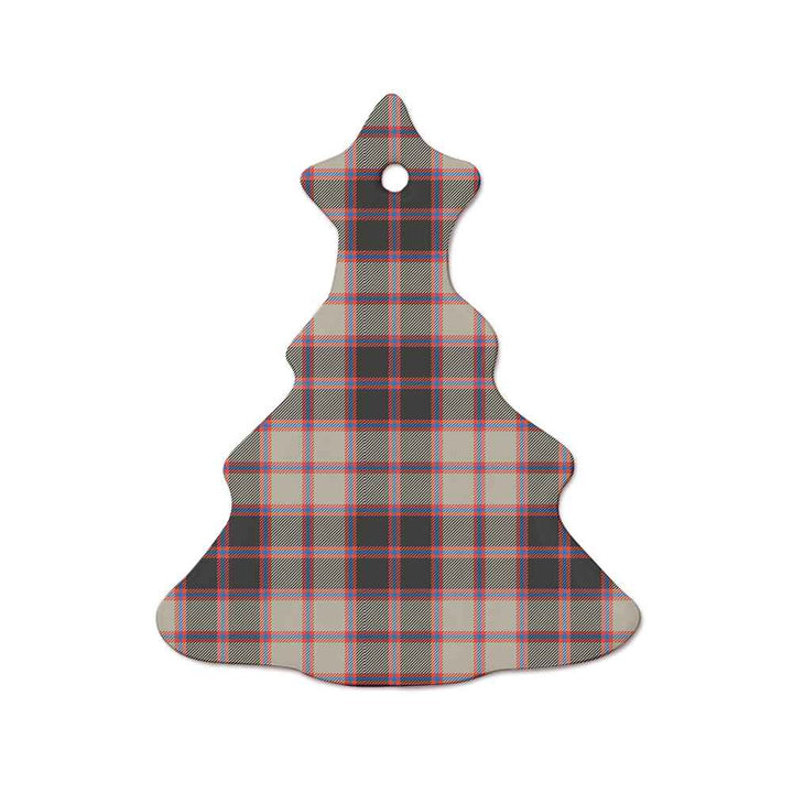Scottish MacPherson Hunting Ancient Clan Tartan Ceramic Ornament  Tree Shape Tartan Plaid