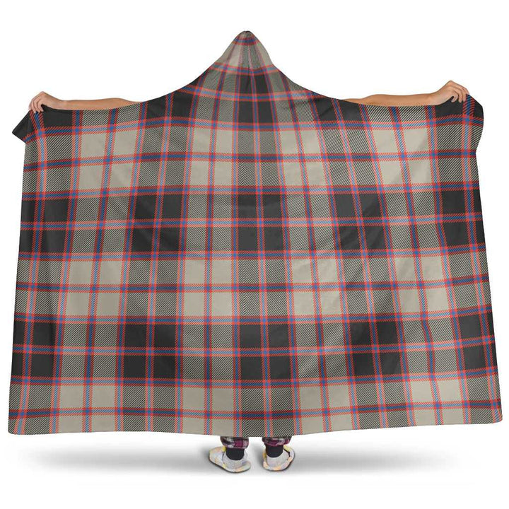 Scottish MacPherson Hunting Ancient Clan Tartan Hooded Blanket Tartan Plaid 1