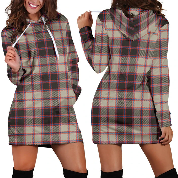 Scottish MacPherson Hunting Ancient Clan Tartan Hoodie Dress