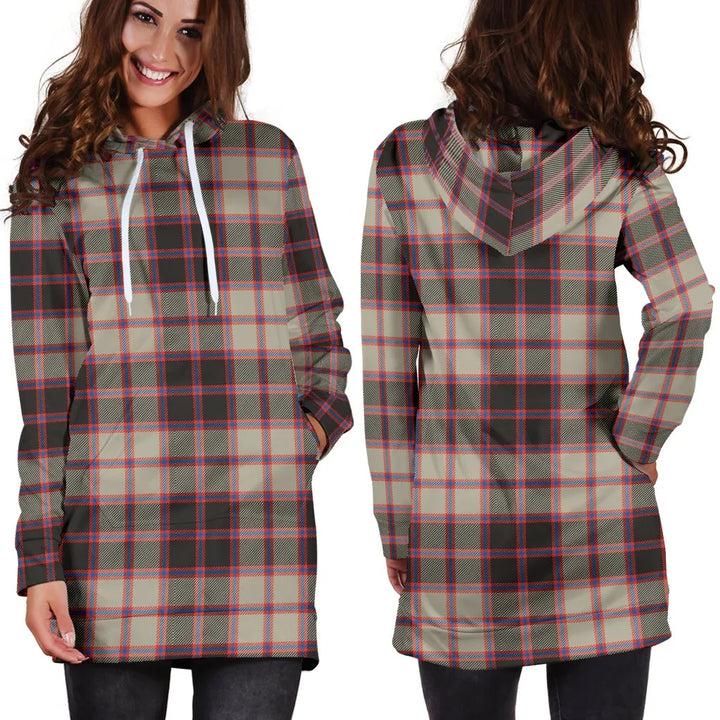 Scottish MacPherson Hunting Ancient Clan Tartan Hoodie Dress