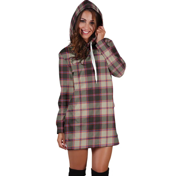 Scottish MacPherson Hunting Ancient Clan Tartan Hoodie Dress