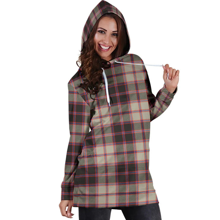 Scottish MacPherson Hunting Ancient Clan Tartan Hoodie Dress