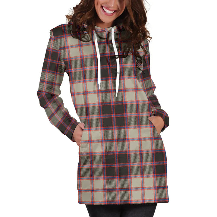 Scottish MacPherson Hunting Ancient Clan Tartan Hoodie Dress
