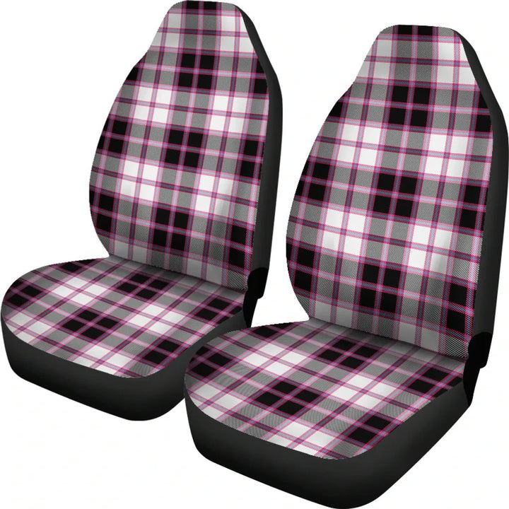 Scottish MacPherson Hunting Modern Clan Tartan Car Seat Covers 1