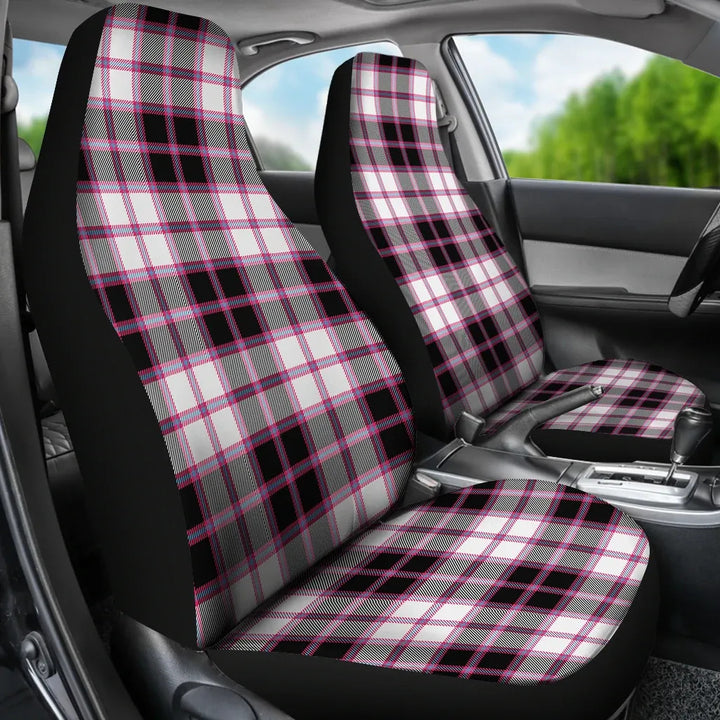 Scottish MacPherson Hunting Modern Clan Tartan Car Seat Covers 3