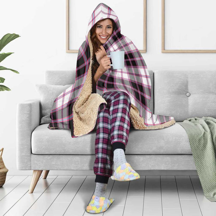 Scottish MacPherson Hunting Modern Clan Tartan Hooded Blanket Tartan Plaid 5