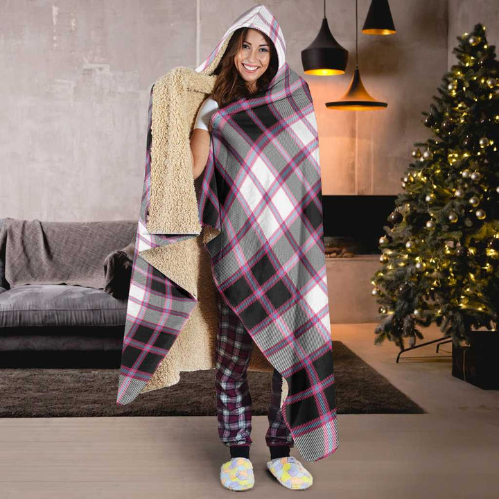 Scottish MacPherson Hunting Modern Clan Tartan Hooded Blanket Tartan Plaid 6