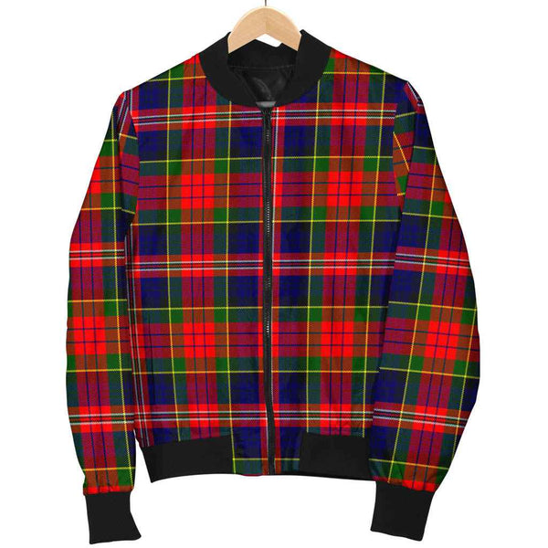 Scottish MacPherson Modern Clan Tartan Bomber Jacket Tartan Plaid 1
