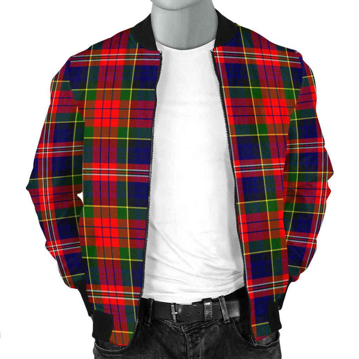 Scottish MacPherson Modern Clan Tartan Bomber Jacket Tartan Plaid 2