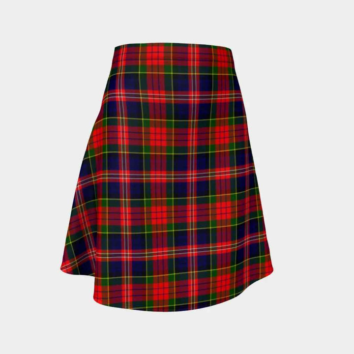 Scottish MacPherson Modern Clan Tartan Flare Skirt Tartan Plaid 1