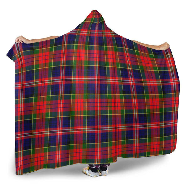 Scottish MacPherson Modern Clan Tartan Hooded Blanket Tartan Plaid 2