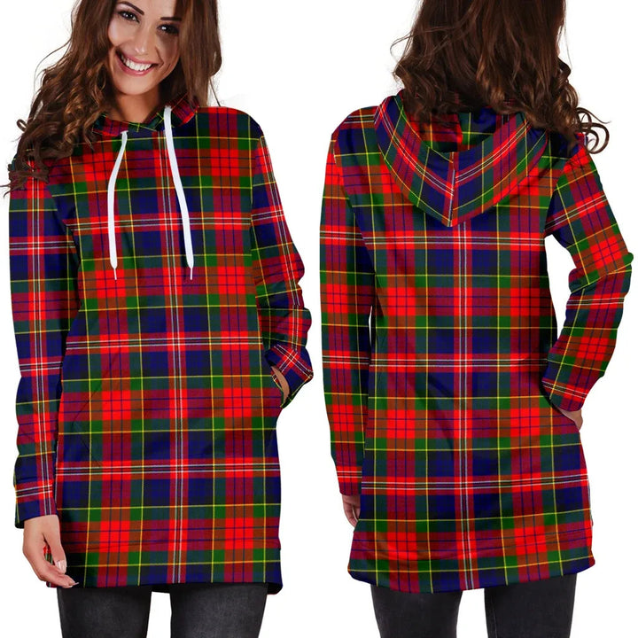 Scottish MacPherson Modern Clan Tartan Hoodie Dress