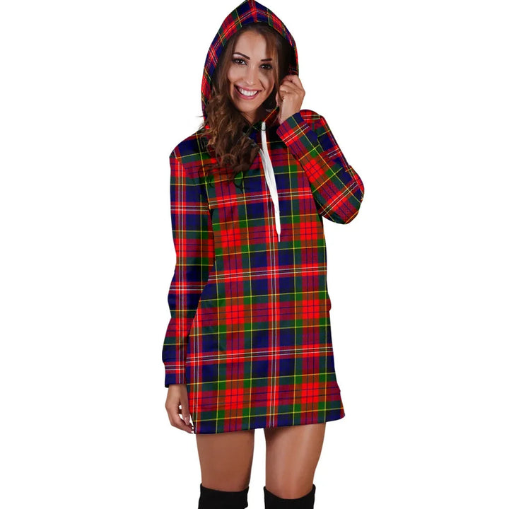 Scottish MacPherson Modern Clan Tartan Hoodie Dress