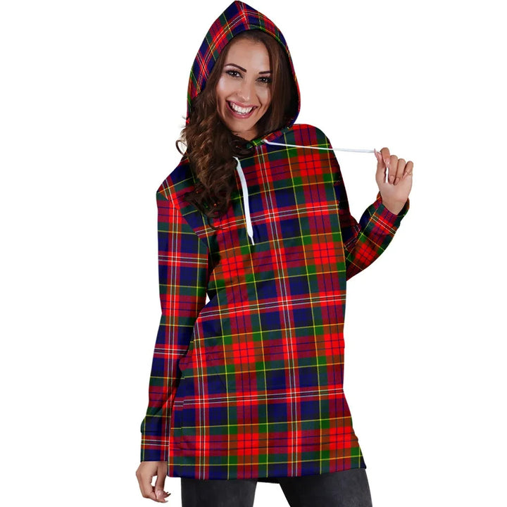 Scottish MacPherson Modern Clan Tartan Hoodie Dress