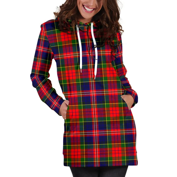 Scottish MacPherson Modern Clan Tartan Hoodie Dress