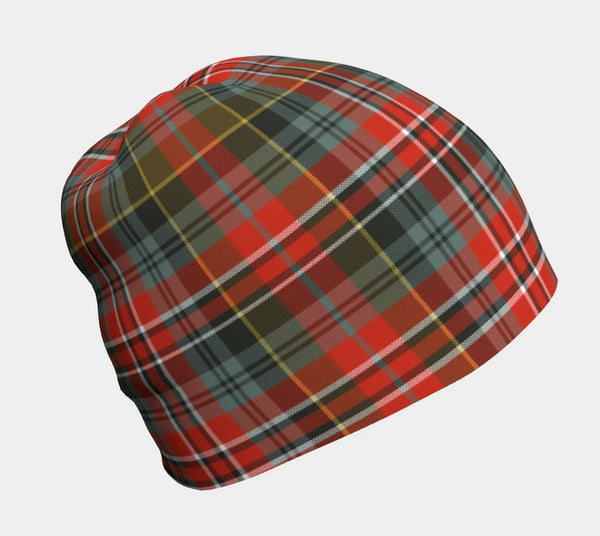 Scottish MacPherson Weathered Clan Tartan Beanie 1 Tartan Plaid