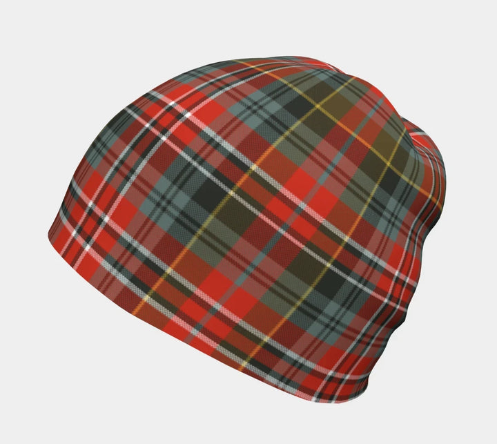 Scottish MacPherson Weathered Clan Tartan Beanie 2 Tartan Plaid