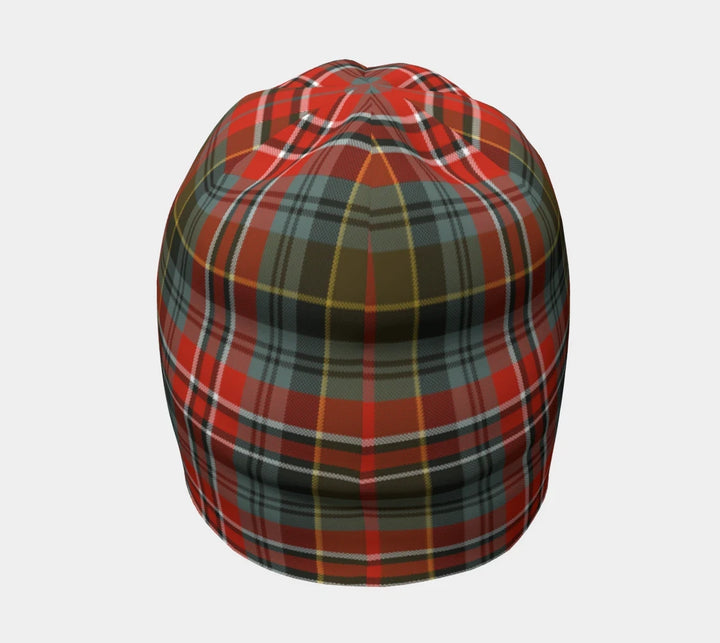 Scottish MacPherson Weathered Clan Tartan Beanie 4 Tartan Plaid