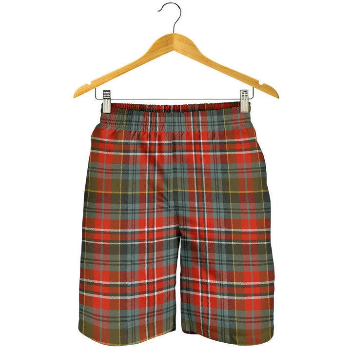 Scottish MacPherson Weathered Clan Tartan Men's Shorts