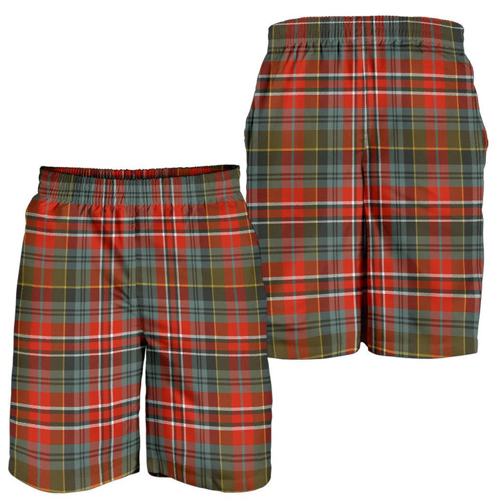 Scottish MacPherson Weathered Clan Tartan Men's Shorts
