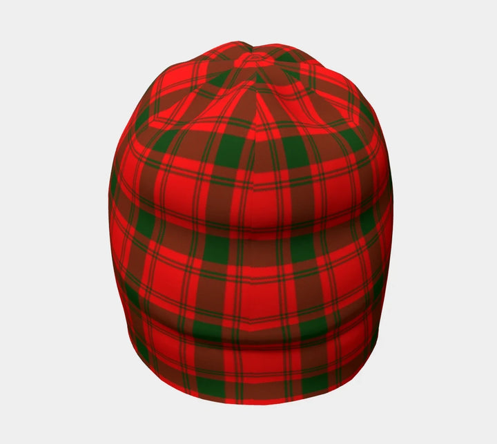 Scottish MacQuarrie Modern Clan Tartan Beanie 4 Tartan Plaid
