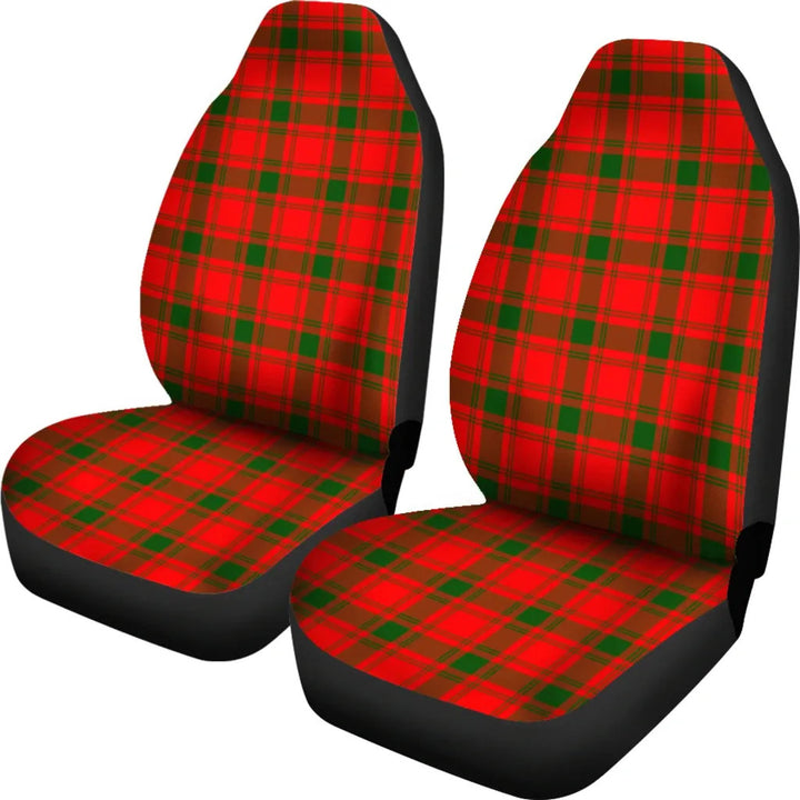 Scottish MacQuarrie Modern Clan Tartan Car Seat Covers 1