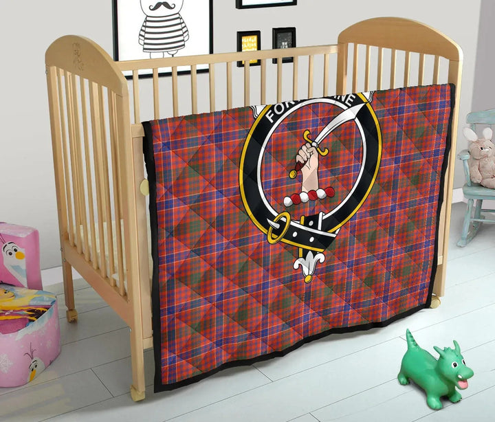 Scottish MacRae Ancient Clan Crest Tartan Quilt Tartan Plaid 13